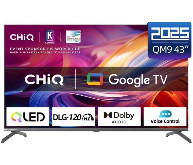 ChiQ U43QM9V 43" QLED UHD Google Metal Frameless - 1328345 - zdjęcie